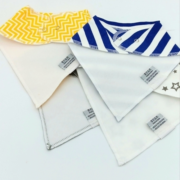 Farnodbaby unisex 4pc bib set NWT - Picture 4 of 5